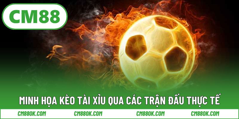 Minh Họa Kèo Tài Xỉu Qua Các Trận Đấu Thực Tế